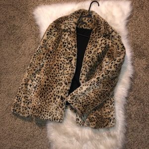 Kendall & Kylie cheetah fur coat